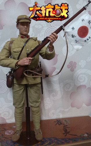 大抗战玩家自制兵人模型3d打