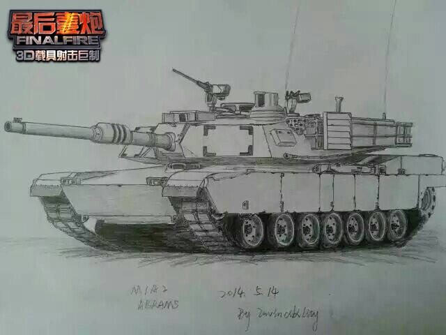 叫板原画师!《最后一炮》玩家晒手绘战争插画